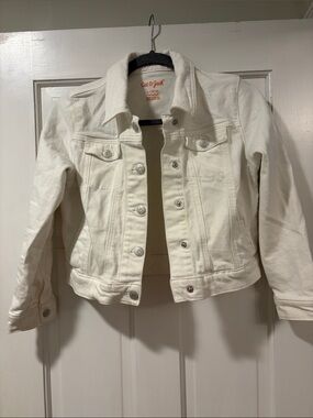 Cat & Jack Off-White Denim Jacket